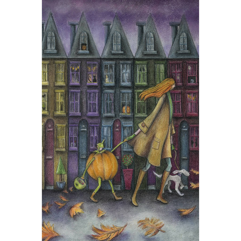 HURRY UP, PUMPKIN! - Limited Edition Print