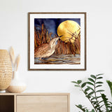 That Night Of Golden Moon Saw Bittern Pause To Wonder - Limited Edition Giclee Print