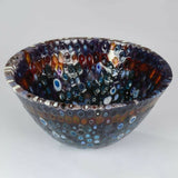 Sea Anemone - fused glass bowl