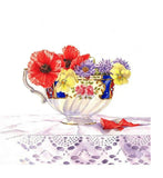 Poppies and Lace - Limited Edition Giclee Print
