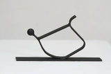 Bow Yoga Pose - Steel Sculpture