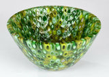 Rockpool - fused glass bowl