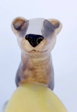 Badger in the Landscape - Original Ceramic Sculpture