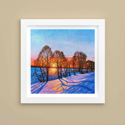 Winter Sunset - Print