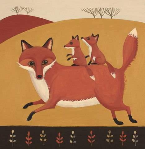 Catriona Hall, Foxy Whiskers, Art Card