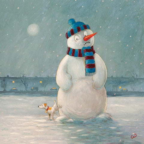 Chris Williamson, Warm Wishes (Christmas), Blank Art Greeting Card