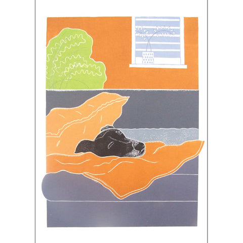 Diana Ashdown, Penny (Dog), Fine Art Greeting Card