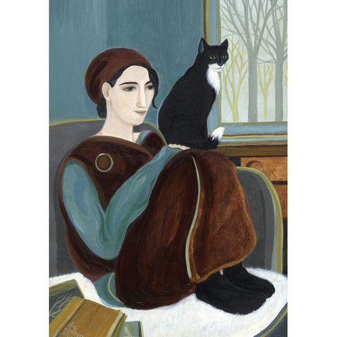Dee Nickerson, The Best Seats In The House, Fine Art Greeting card