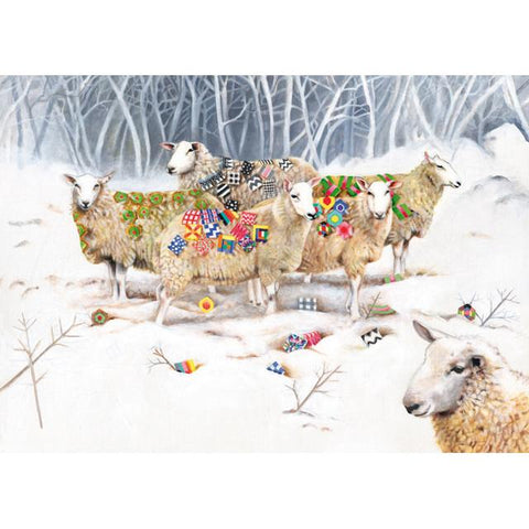 Sheep With Patchwork (EW1 07 17)