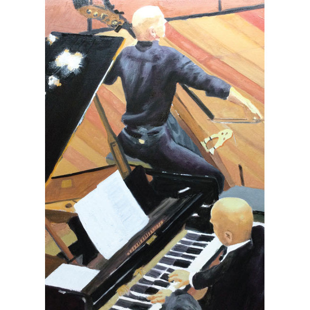Geoff Hargraves, View From The Balcony (Orchestra), Fine Art Greeting Card