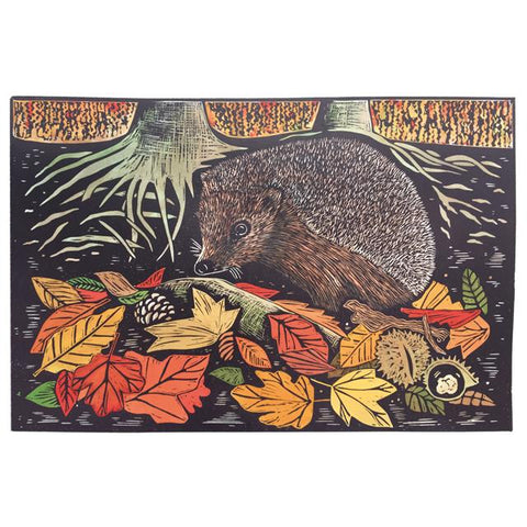 Jane Dignum, Hedgehog, Fine Art Greeting Card