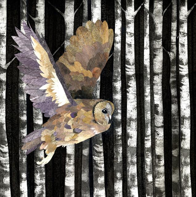 Kerry Buck, Owl, Art Card