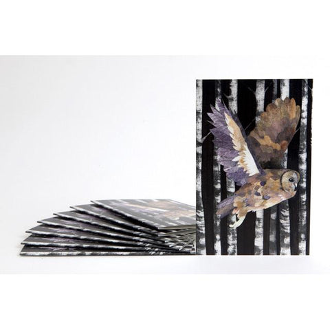 Kerry Buck, Owl - Set of 8 note cards