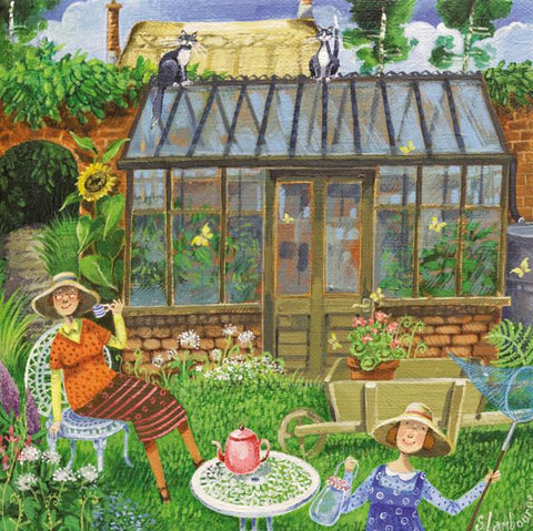 Stephanie Lambourne, A Sunday Afternoon In The Garden