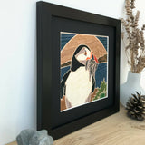 Puffin - Framed Giclee Print
