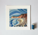 Sidmouth Cliffs, Devon - Print