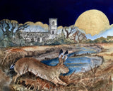 The Rising Moon Saw Hare Return, Blythburgh - Limited Edition Giclee Print