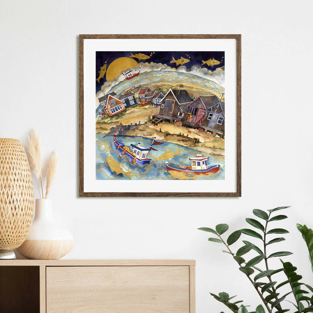 Off They Set With The Flying Fish - Limited Edition Giclee Print