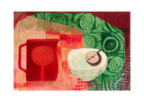 Red Jug and Fig - Limited Edition Giclee Print