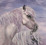 Moorland Ponies - Original Oil Painting