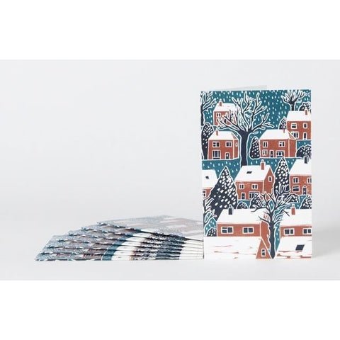 James Green, Winter Houses - Set of 8 Note cards