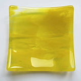Yellow Wisp - Glass Dish