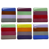 Stripy Coasters 6 Colourways