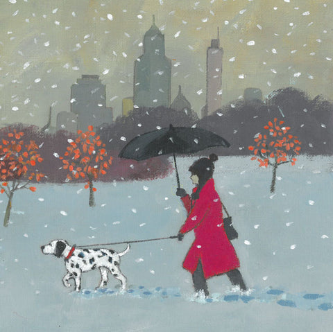 Peter Broadbent, The Wonder Of Winter, Fine Art Greetings Card