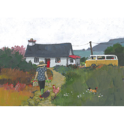 Peter Broadbent, Life In The Country, Fine Art Greetings Card