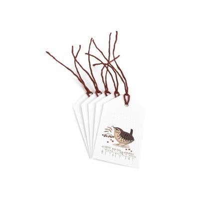 TAG CH0 02- Wren - Set of 5 gift tags