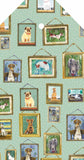 TAG SL1 04 - Gallery of Dogs - Set of 5 gift tags