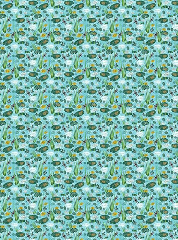 Lily Pond - Gift Wrap - 1 Sheet (WRP JD1 02)