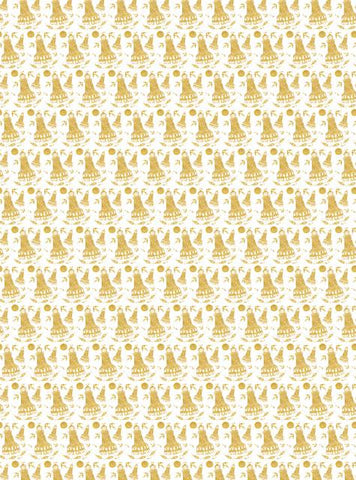 Lighthouse - Gold - Gift Wrap - 1 Sheet (WRP MW0 01)