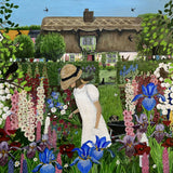 Irises and Swallows - Limited Edition Giclée Print