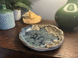 Green Ammonite Bowl - Ceramic