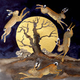 By Golden Light The Hares Did Leap The Crumbling Oak - Limited Edition Giclee Print
