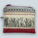 Embroidered Purse - Red